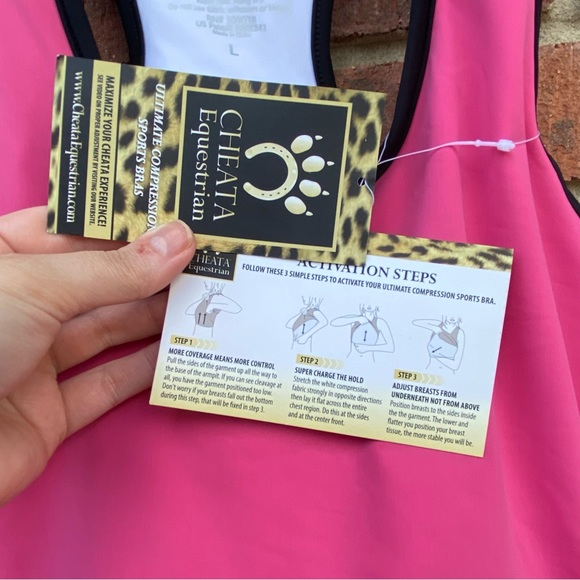 Cheata Equestrian Trotter Compression Tank Size Large NWT - Picture 8 of 14